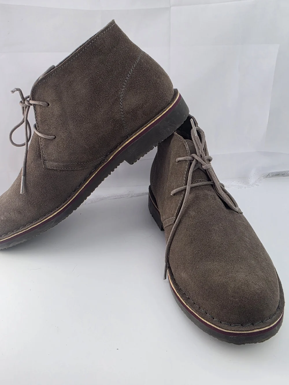 Propèt Men's Brown Suede Chukka Boots 10.5 XX 5E Wide